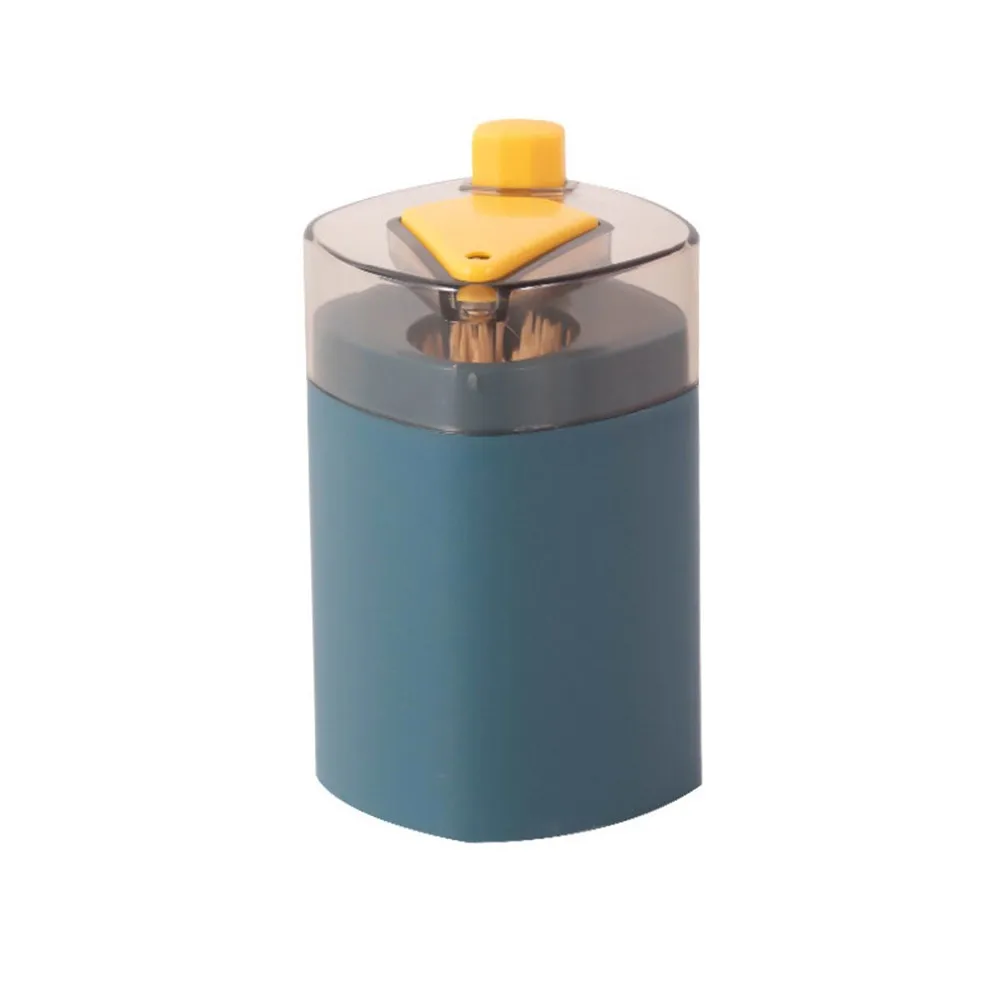 

New Automatically Press Toothpick Box Creative Pop-up Household Table Toothpick Bucket Portable Toothpick Organizer Container
