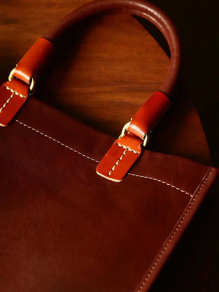 Сумка-ведро из натуральной кожи женская сумка ручной работы в стиле ретро