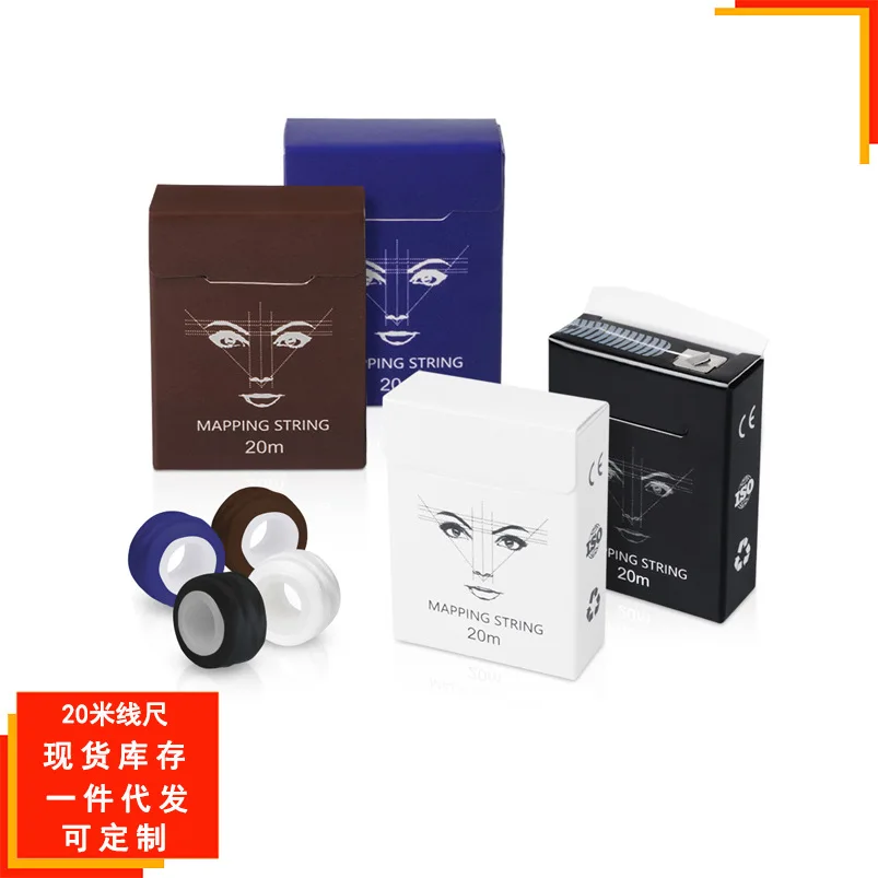 1 шт. 20 м микроблейдинг бровей пигментная струна для макияжа предварительно