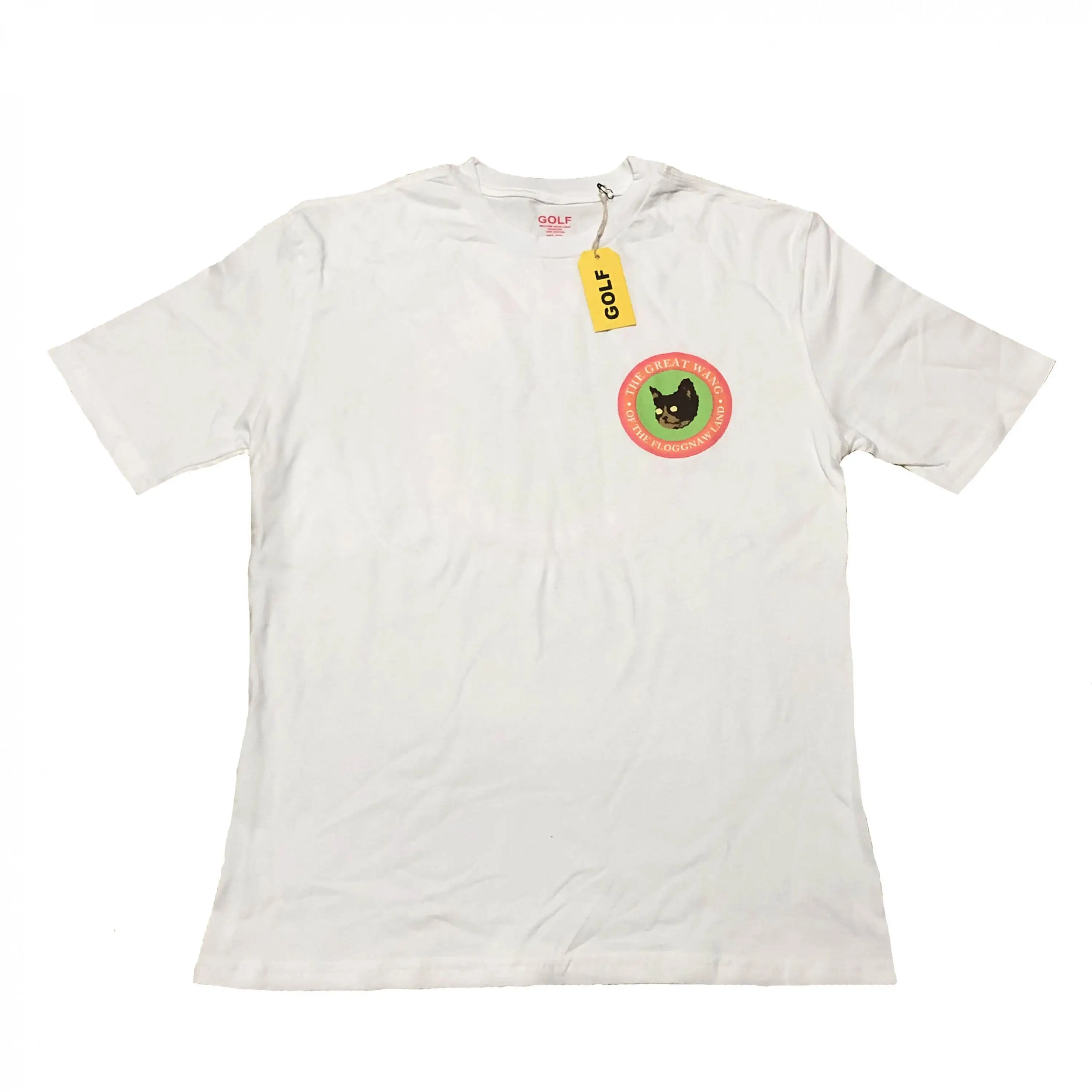 

New 2019 Cat golf Le Fleur Tyler The Creator T Shirts T-Shirt Hip Hop Skateboard Street Cotton T-Shirts Tee Top #AB59