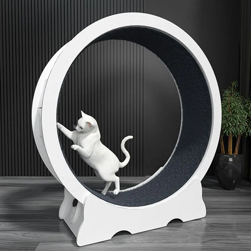 

Japanese Style Tunnel for Cats Big Wheel for Cats Treadmill for Pet Interactive Cats Toys Scratching Post for Cat Accessories