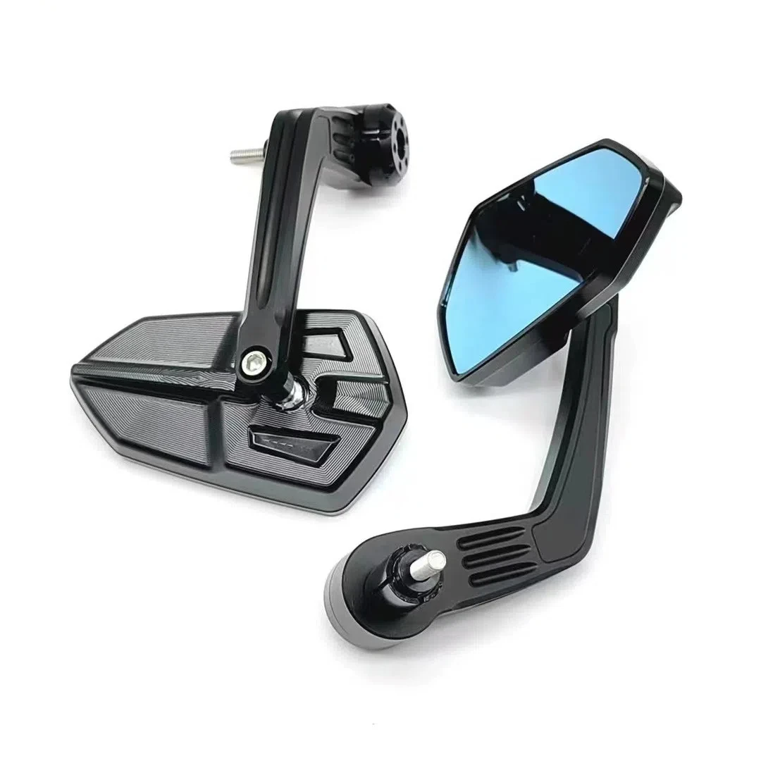 Мотоциклетное алюминиевое обожженное титановое боковое зеркало с ЧПУ заднего
