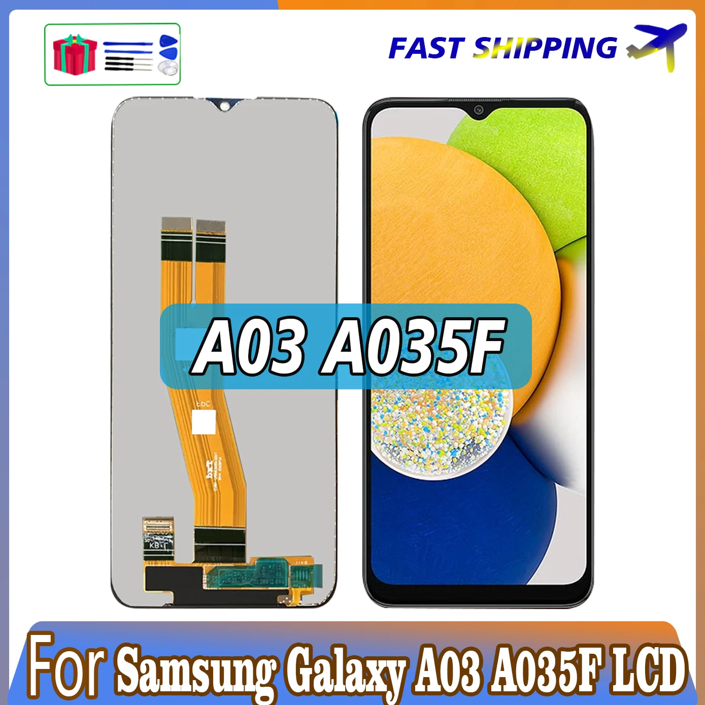 

6.5"Original LCD For Samsung Galaxy A03 A035 A035F LCD Display Touch Screen For SM-A035F/DS A035M Display Digitizer Assembly