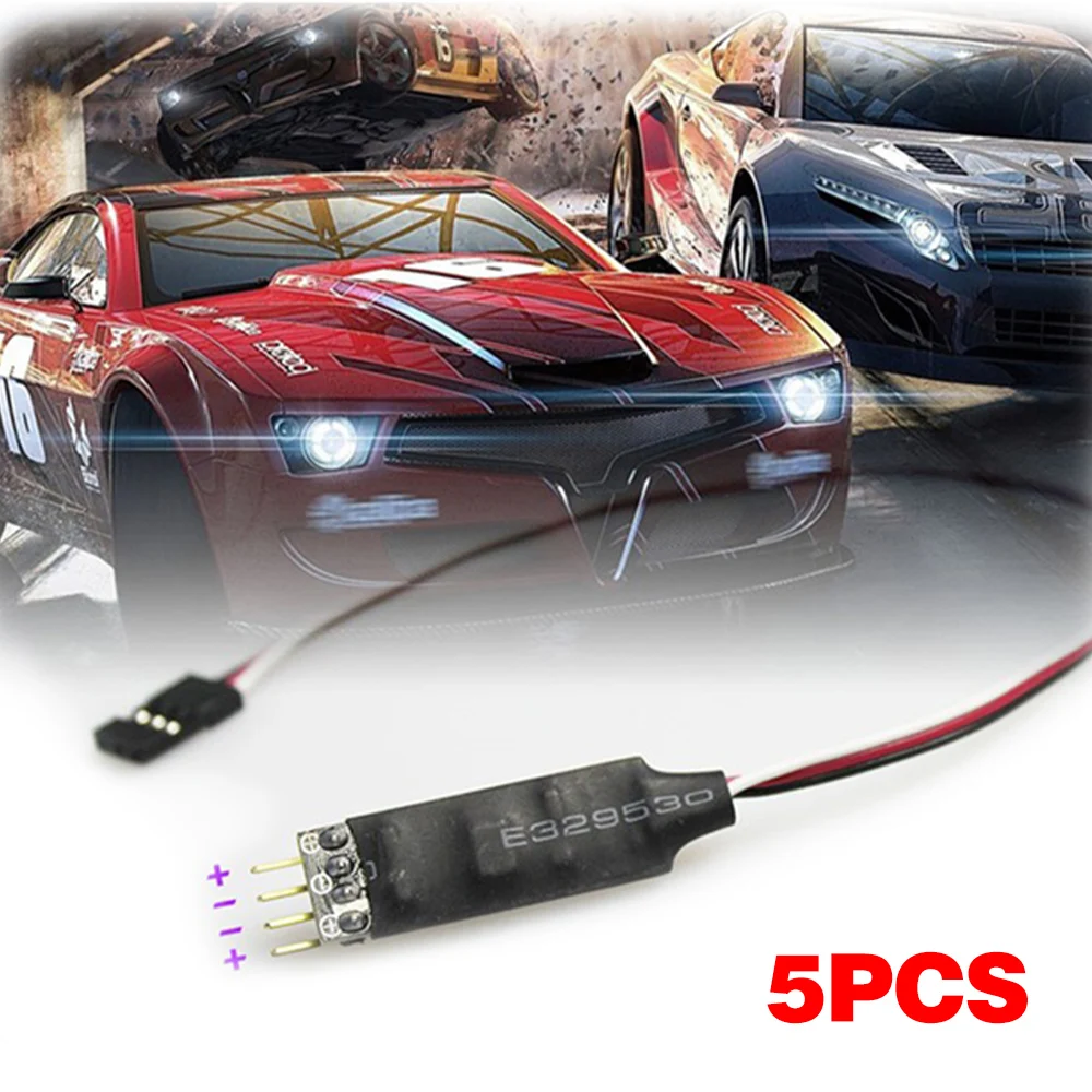 

5pcs Control Light Switch 190MM Third Channel Remote Control Switch For RC Model DIY Modification With Flashing Light Funct