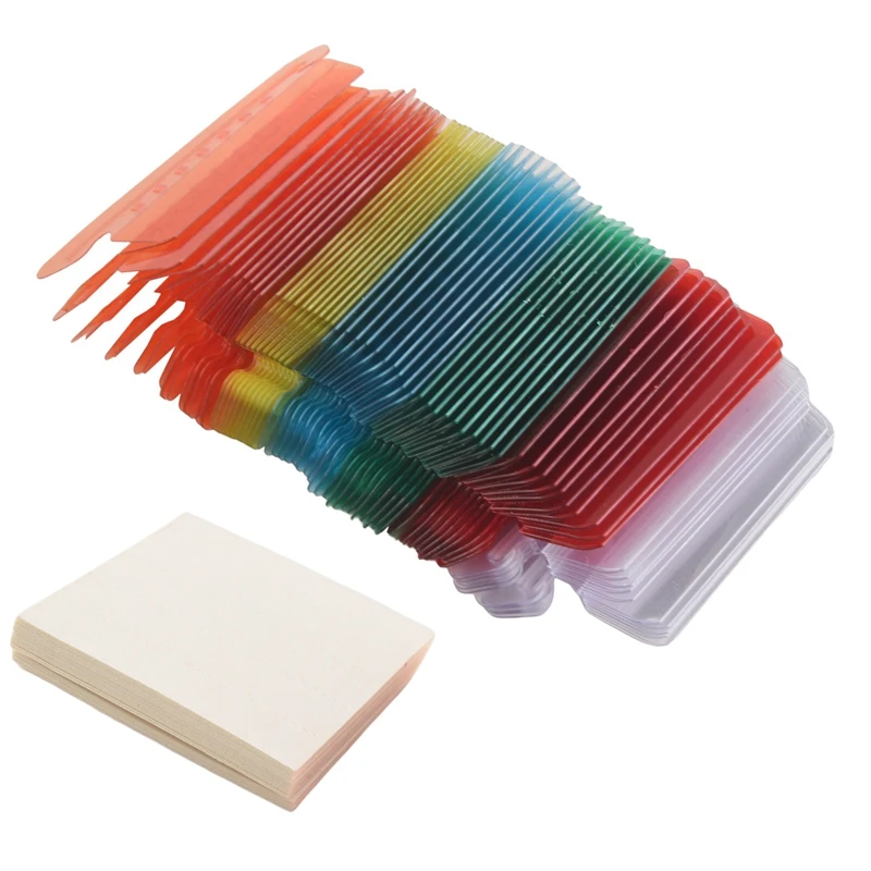 

60 шт., 2-дюймовые подвесные вкладыши для файлов и 120 ячеек