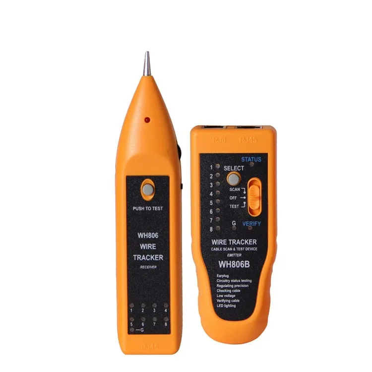 

Line Finder WH806B Network Fault Wireless Line Digital Multimeter LCD DC AC Voltmeter Ammeter Ohm Tester