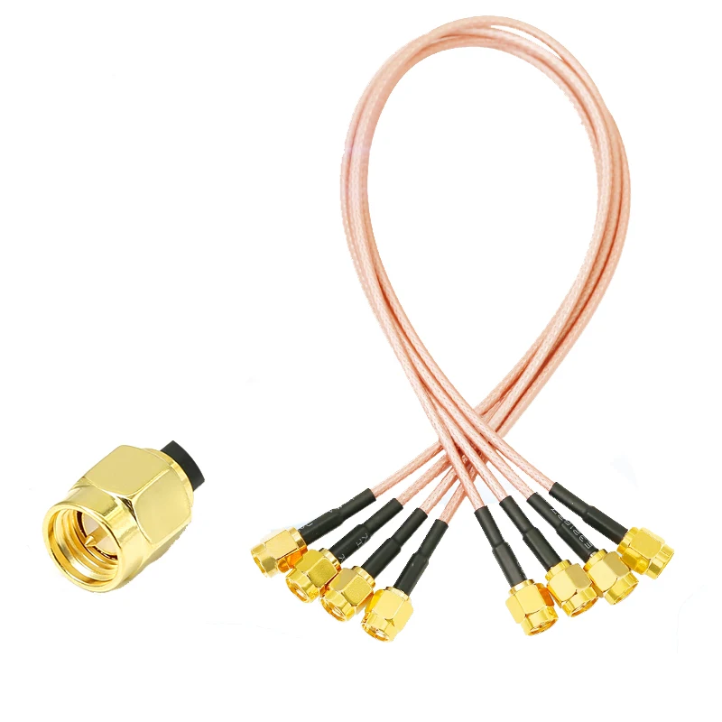 

Разъем SMA для подключения антенны Wi-Fi с кабелем RG316, 50 ом, кабель-удлинитель SAM «Папа-папа», 0,1 м, 0,2 м, 0,3 м