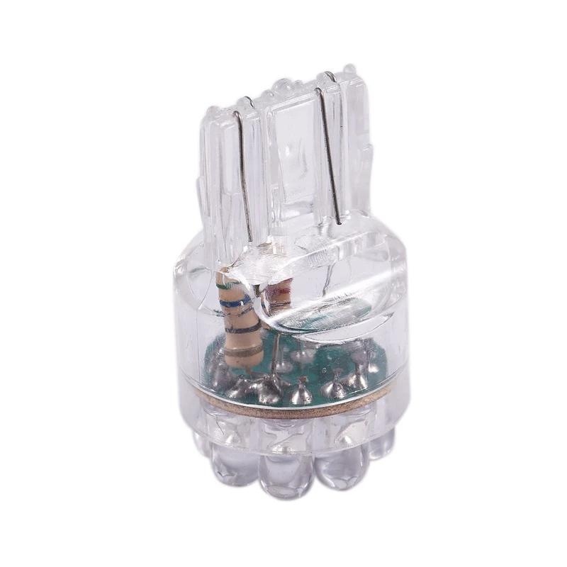 2X белые T20 7443 7440 9 светодиодов стоп-сигнал поворота задние фонари лампы DC 12 В