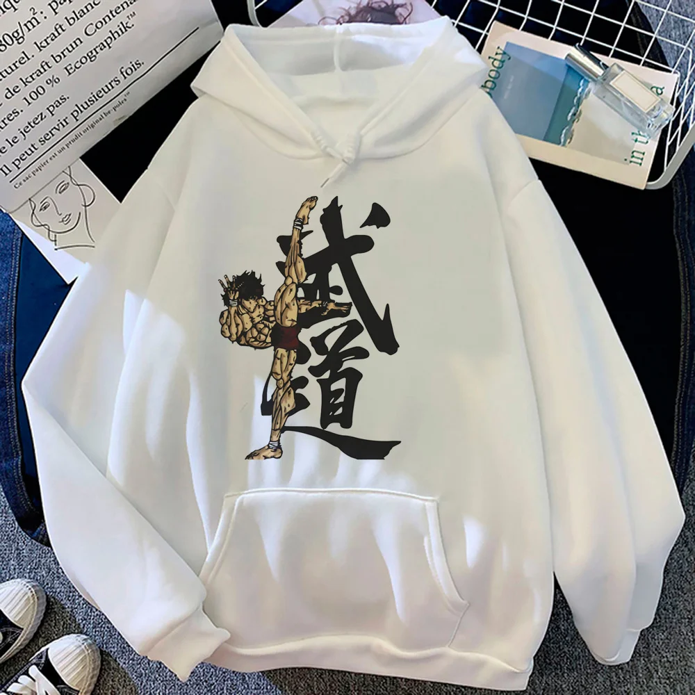 

Baki толстовки мужские Смешные y2k эстетический Графический спортивный костюм пуловер Мужской эстетический пуловер