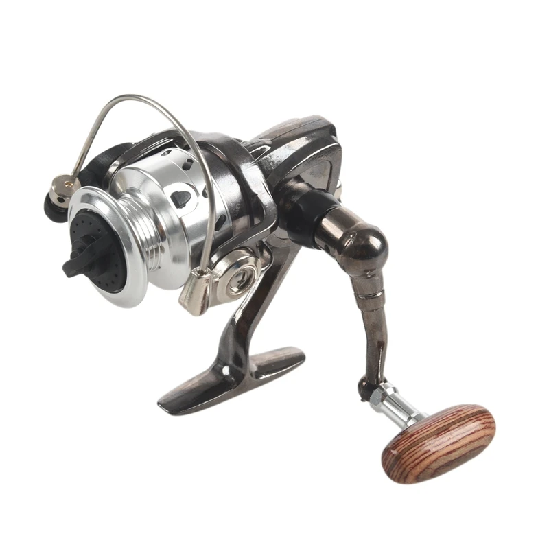 

SHUANGYU RAMPART MN100 Full Metal Body Spinning Fishing Reel Ice Reel Raft Lure Wheel Mini Small Reel