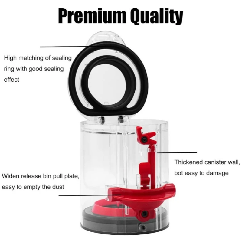 Фото Контейнер для пыли для беспроводных пылесосов Dyson V12 Detect Slim, V10Digital Slim, SV18, SV20, SV30, SV46, SV49, артикул 965272-01 №3
