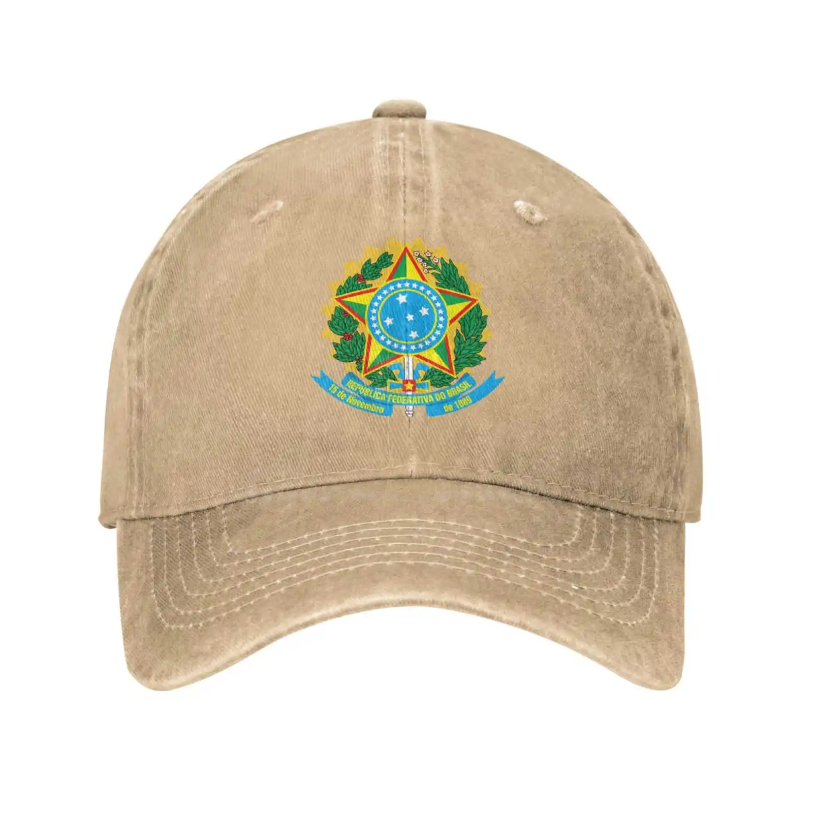 

Brazil Top Quality Logo Denim cap Baseball cap Knitted hat