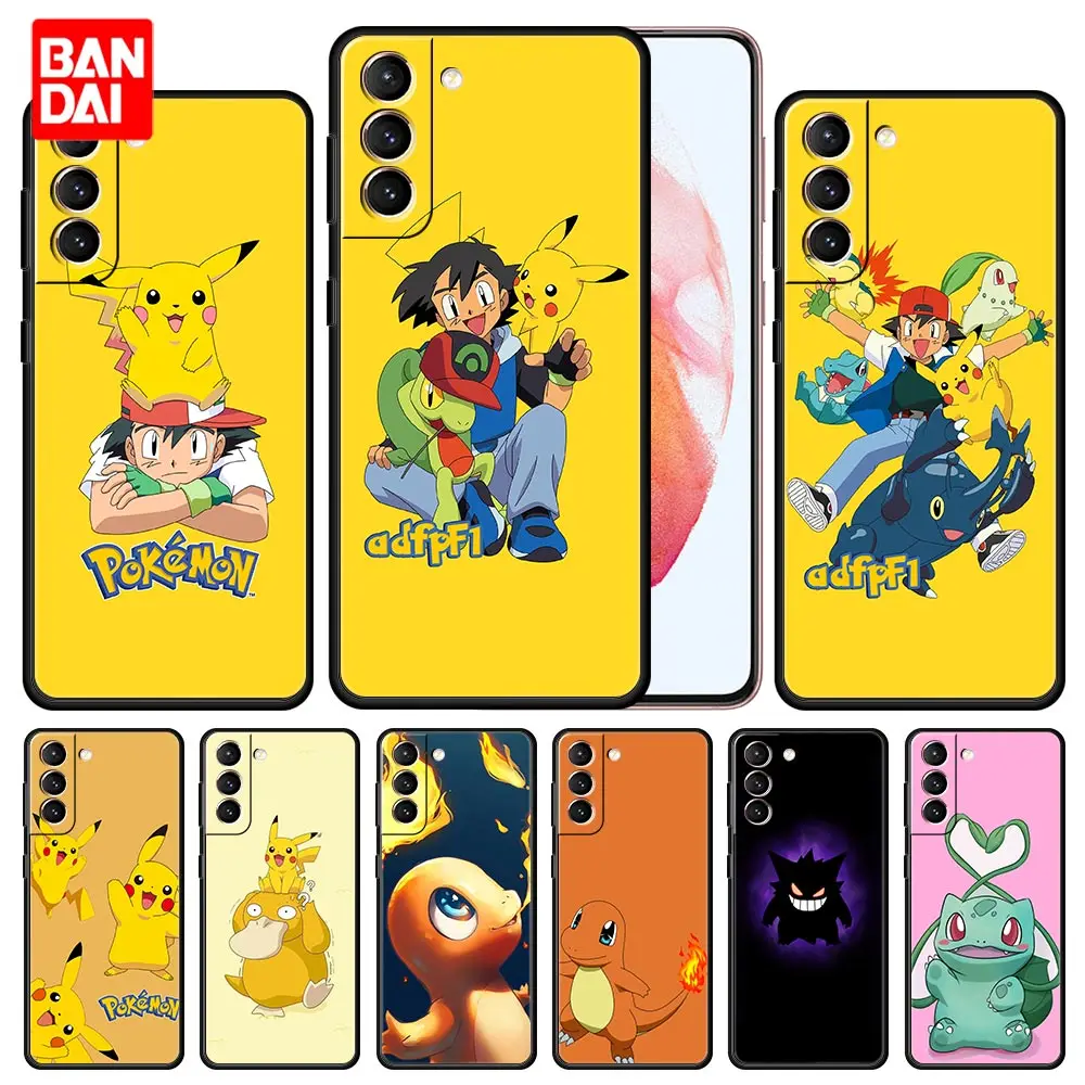 

Shell Case for Samsung Galaxy S20 FE S21 S10 S9 Plus Ultra 5G S20fe S21fe S20ultra Thin Shockproof Shell Pokemon Anime Lovely
