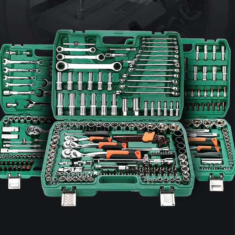 

Hardware Hand Tool Sets Auto Repair 150 Pcs Car Repair Tool Set Professional Vehicle Ratchet Wrench Socket Set