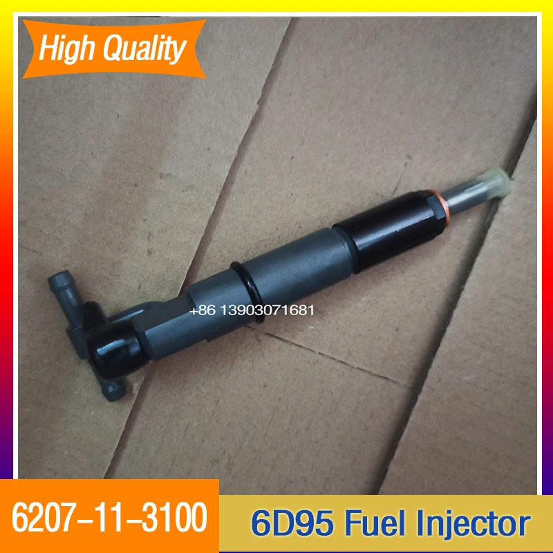 

6207-11-3100 6207113100 топливный инжектор дизельного двигателя, Форсунка для двигателя PC200-5 6D95