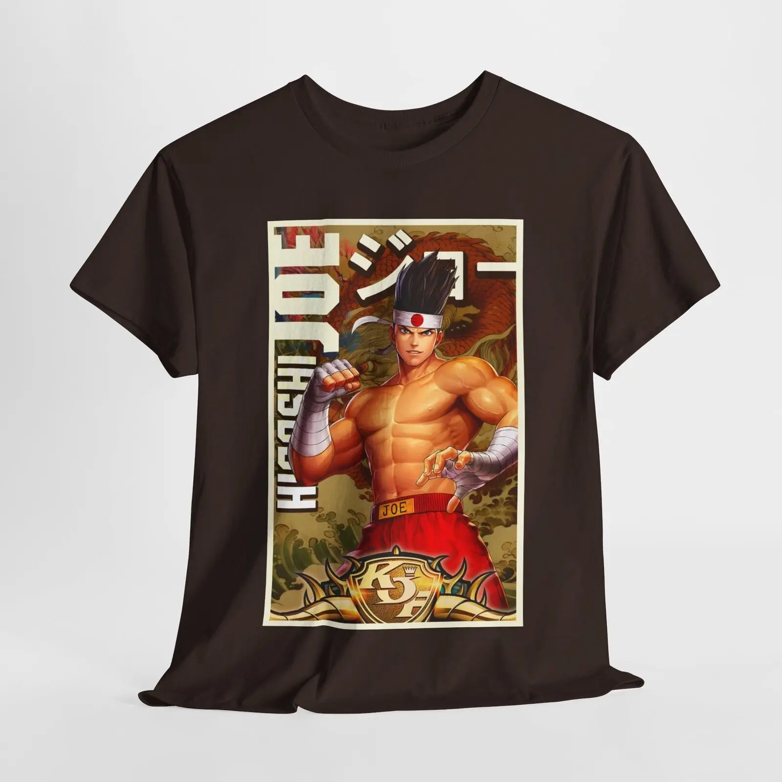 Игровая рубашка с принтом Джо хигаси игровая футболка унисекс KOF