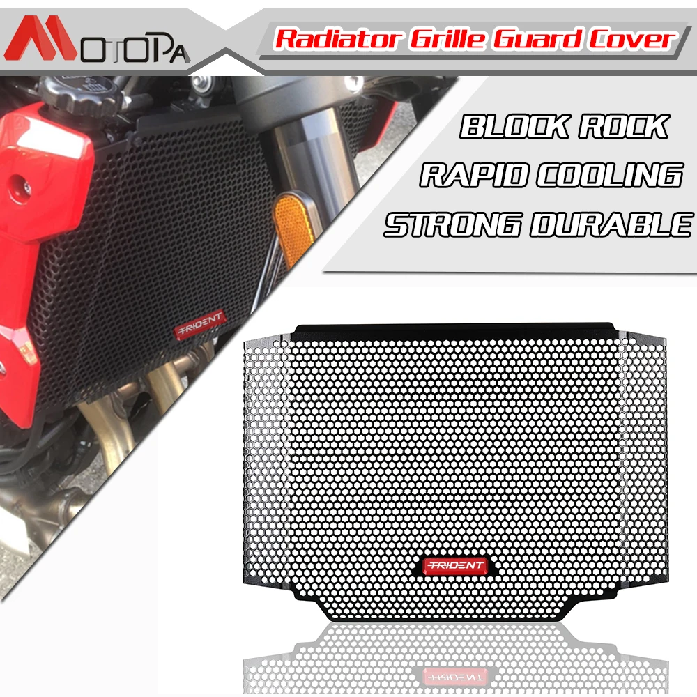 

Motorcycle Accessories Radiator Guard Aluminum For Triumph Trident 660 2021 radiator guard Radiator Protective Grill Guard