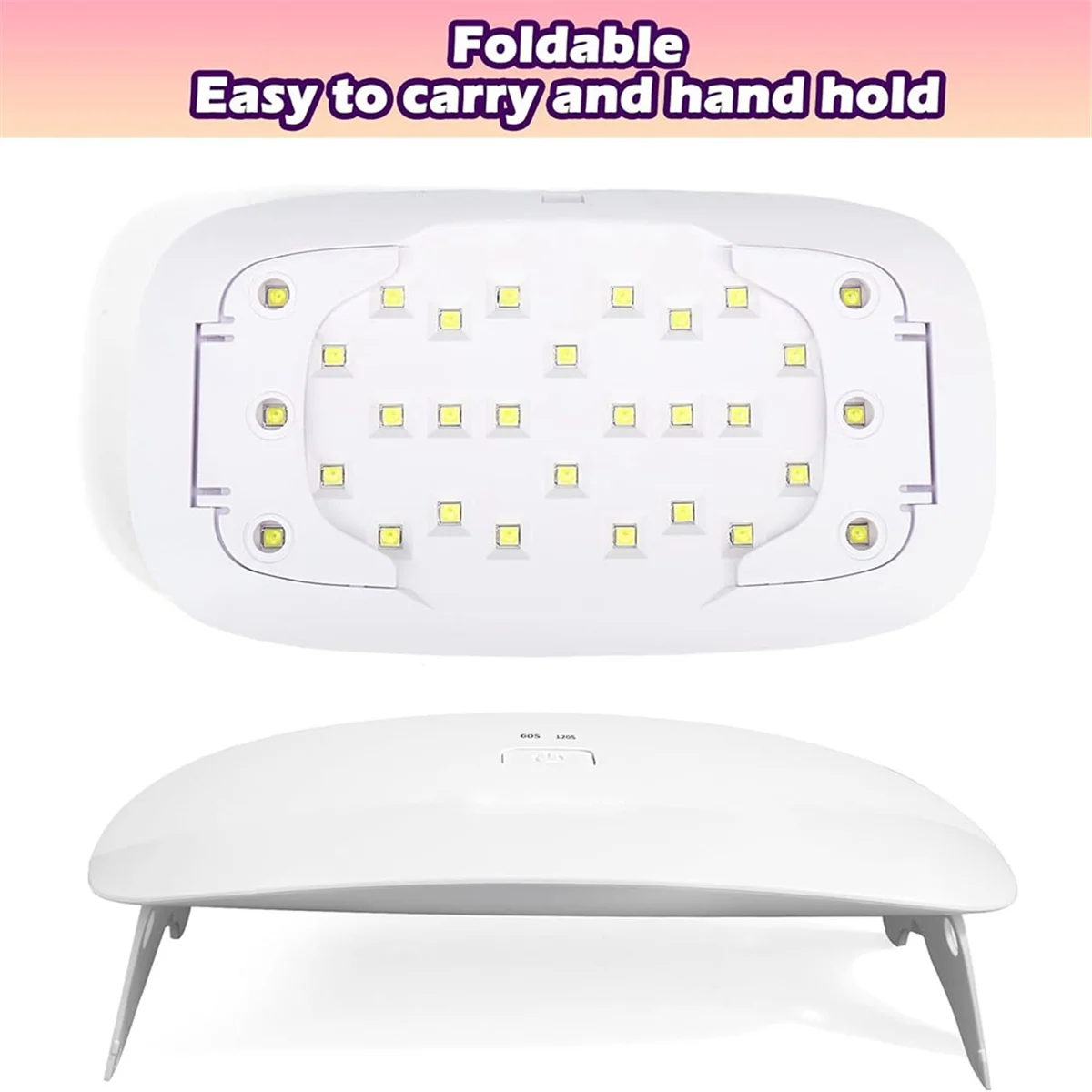 Фото УФ-лампа A25UResin, быстроотверждаемая УФ/светодиодная полимерная лампа мощностью 48 Вт с 30 шт. двойными ламповыми бусинами для комплекта УФ-смолы №3