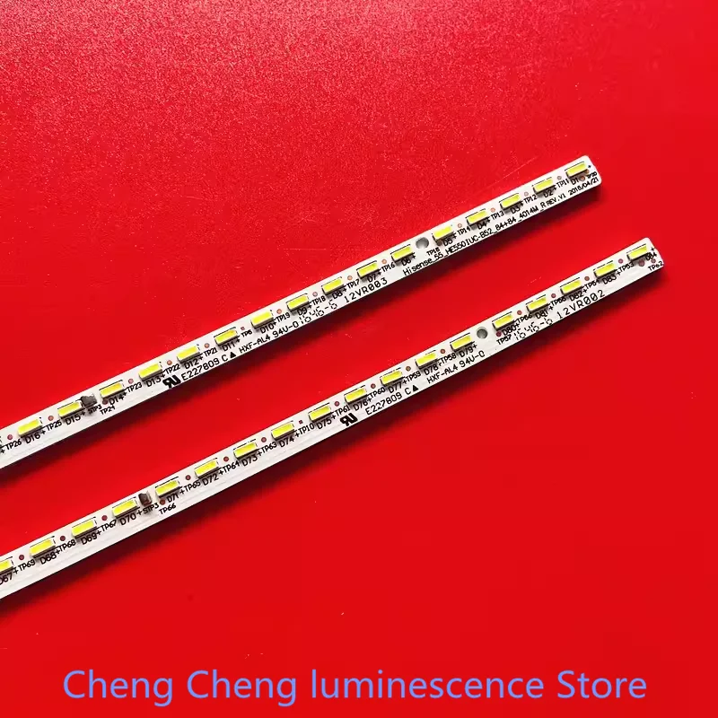Светодиодная лента 59 8 см для Hisense Hisense-55-HE550IUC-B52-84+84 4014M