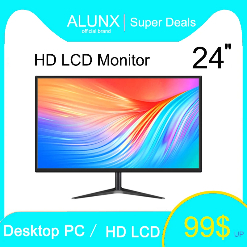 Монитор ALUNX 17/19/20/22/24/27/32 дюймов монитор HDMI HD 2/4K экран домашний компьютер - купить по