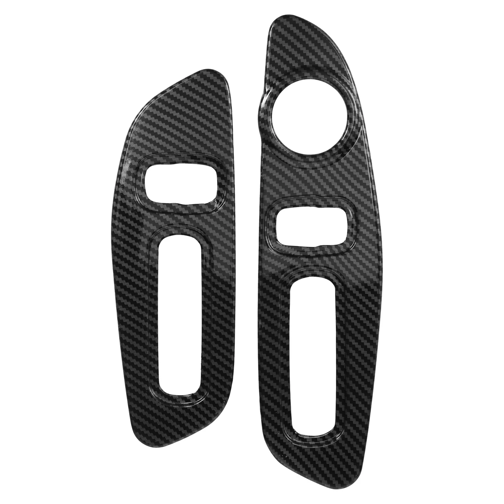 

Car Carbon Fiber Adjust Buttons Decoration Panel Cover for -V 2022 2023