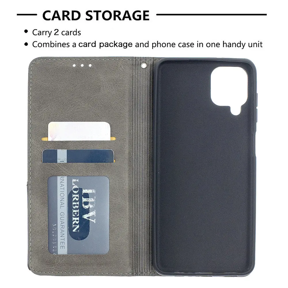 Leather Magnet Flip Case for Samsung Galaxy S23 Ultra 23 Plus A54 A53 A52s 5G A33 A73 A34 12 A 72 14 A23 A13 A04s A24 Book Cover