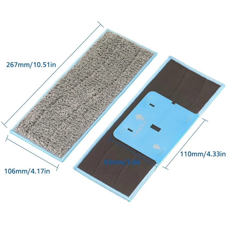 Сменные детали коврик для швабры Braava Jet M Series подходит Irobot M6 моющийся | Дом и сад