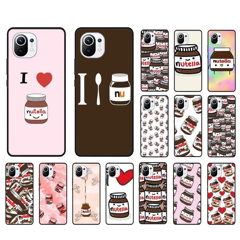 

Love Chocolate Nutella Phone Case for Xiaomi 12 Mi 10T 11T 11 Pro 10 10T 11 lite 10pro 11Ultra Poco X3 Pro Poco F3 M3