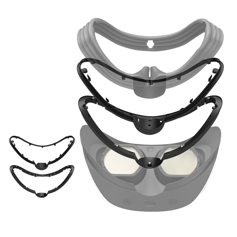 

VR Face Cover Replacement Face Pad For PSVR2 Headset Magnetic Facial Interface Bracket For PS VR2 VR Parts Accessories