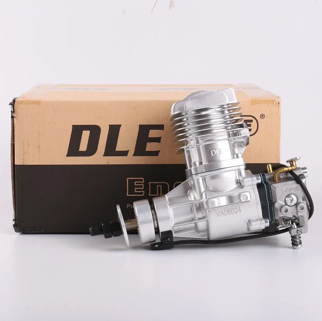 Фото Новый двигатель DLE 20CC DLE20RA DLE 20RA для радиоуправляемых моделей, двухтактный, одноцилиндровый, с задним выхлопом, натуральное газообразование №5