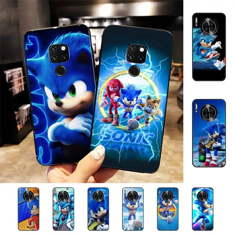 

RuiCaiCa S-Sonic H-Hedgehog Phone Case For Huawei Nova 3I 3E mate 20lite 20Pro 10lite Luxury funda case
