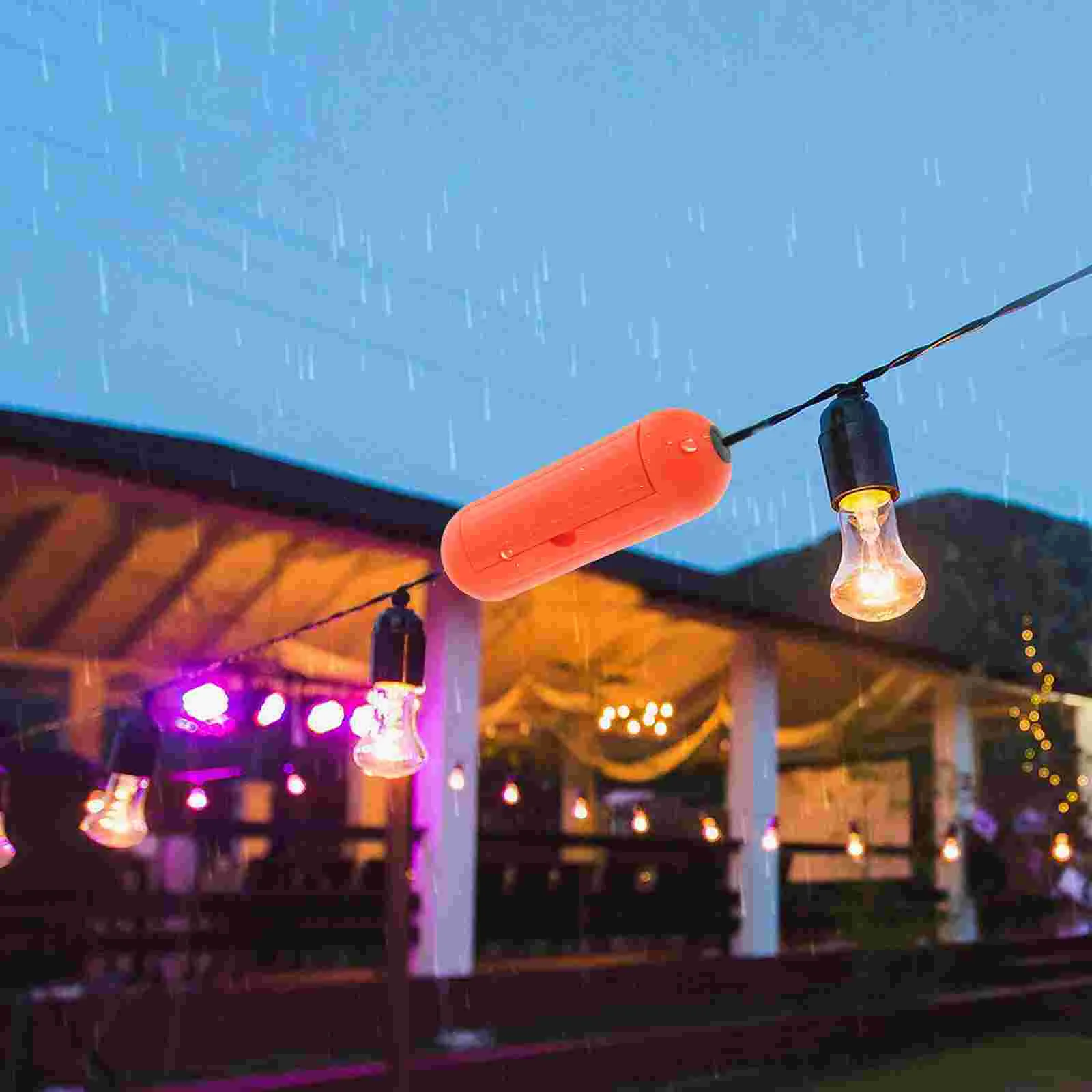 Светодиодные разъемы уличный удлинитель розетка водонепроницаемая коробка