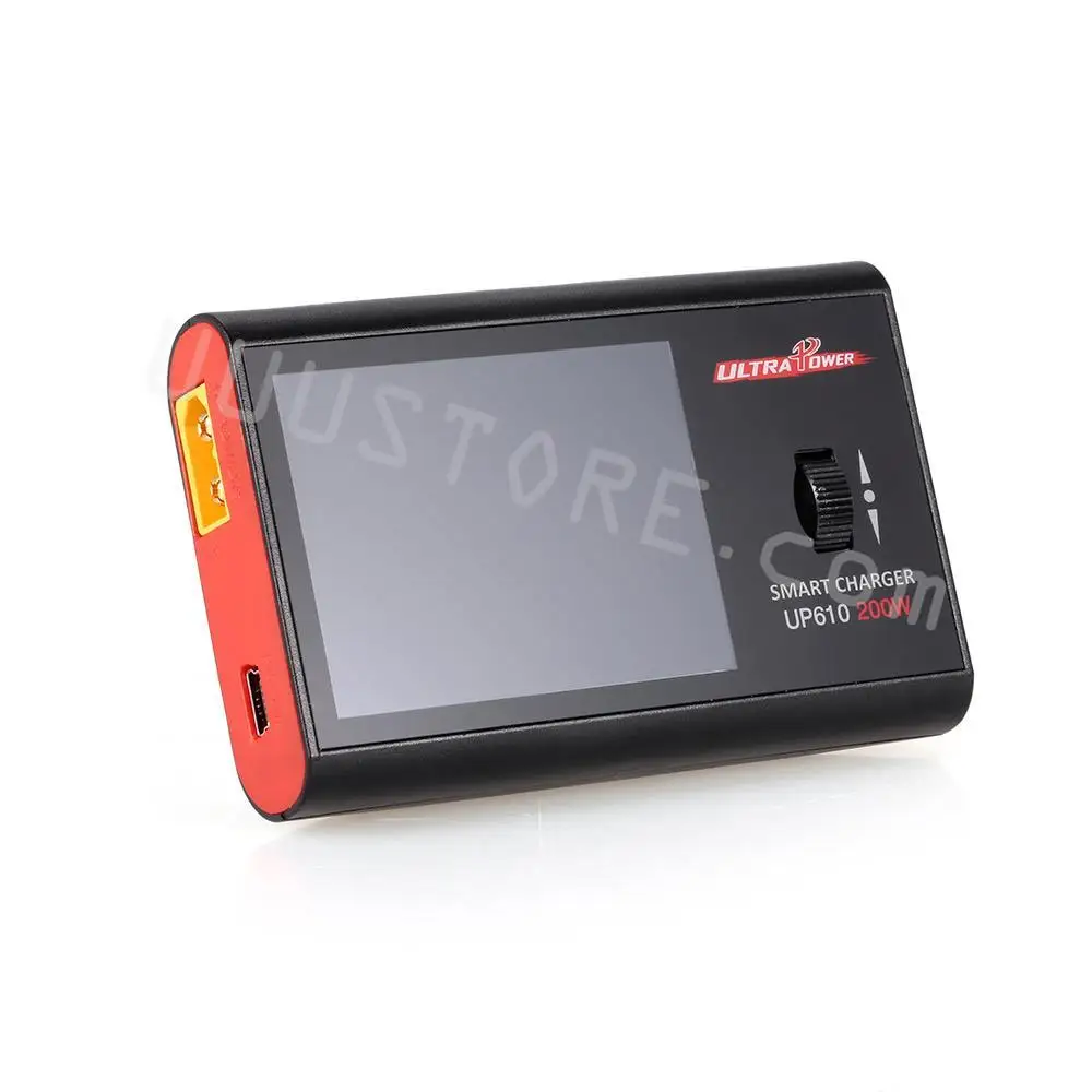 Карманное портативное умное зарядное устройство UltraPower UP610, 200 Вт, для радиоуправляемого дрона, квадрокоптера, модели автомобиля 1-6S, литий-полимерная батарея 1-16S, никель-металлогидридная батарея