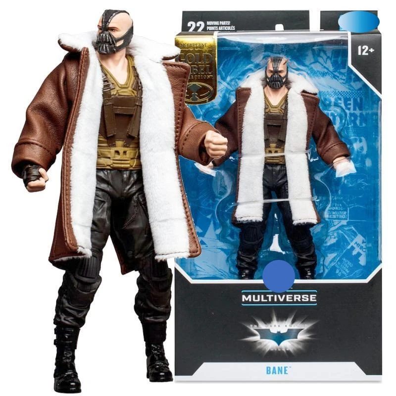 

Hot New In Stock Multiverse Bane (the Dark Knight Rises) Trench Coat Variant Gold Label 7-inch (18cm) Action Figure A Birthday