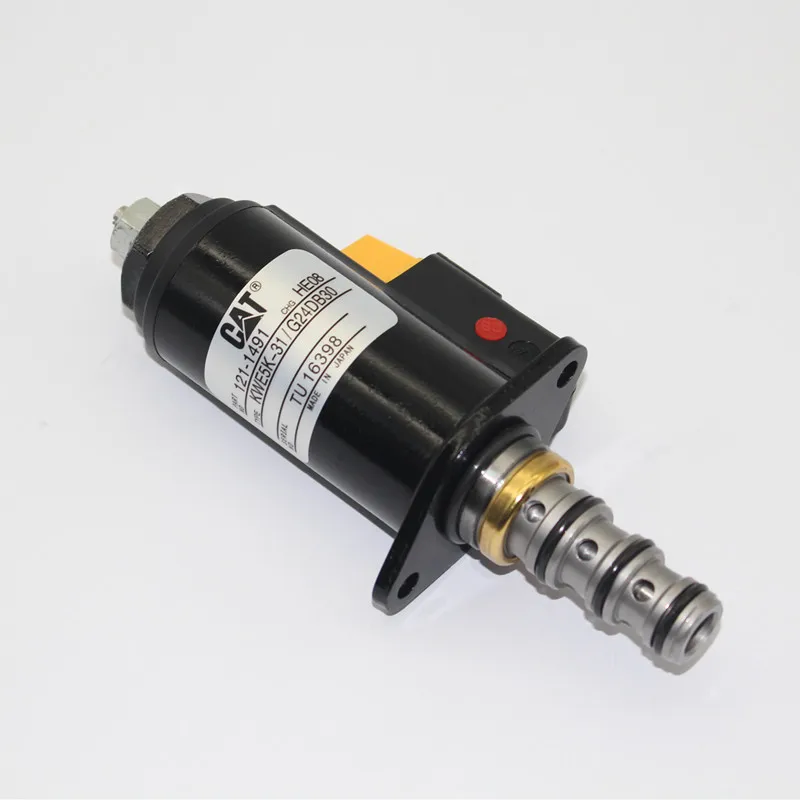

For excavator Caterpillar E312/320/323/325B/C/D hydraulic pump proportional solenoid valve swing safety lock large pump