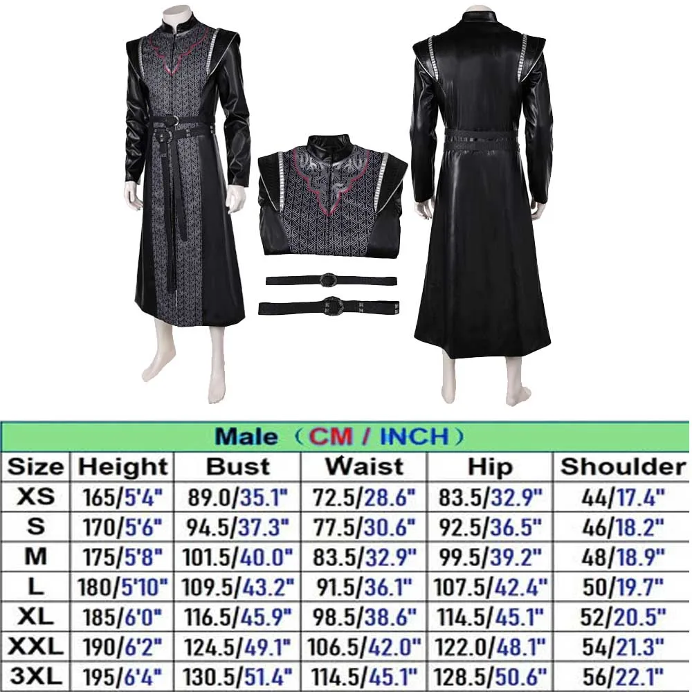 Мужской костюм для косплея даэмон халат платье пояс мужской взрослых наряды из