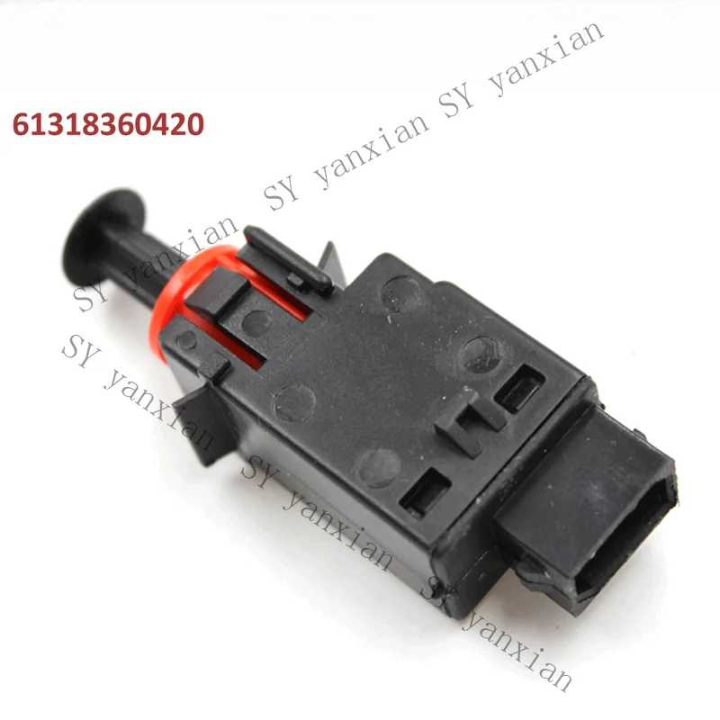 SY+ 61318360420 Подходит для BMW E30 E32 E34 E36 Новый выключатель стоп-сигнала 2-контактный (art.: 3920dc17167bc) - 3920dc17167bc
