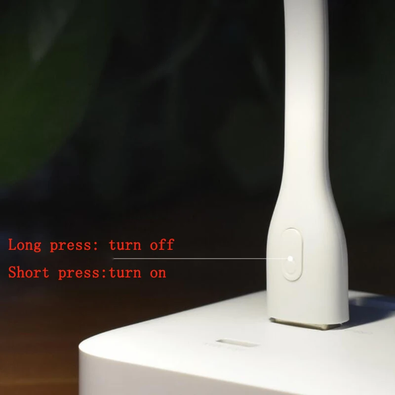 With Switch Original ZMI USB Light LED / Fan for Power bank/comupter 5V 1.2W Portable Energy-saving Lamp |