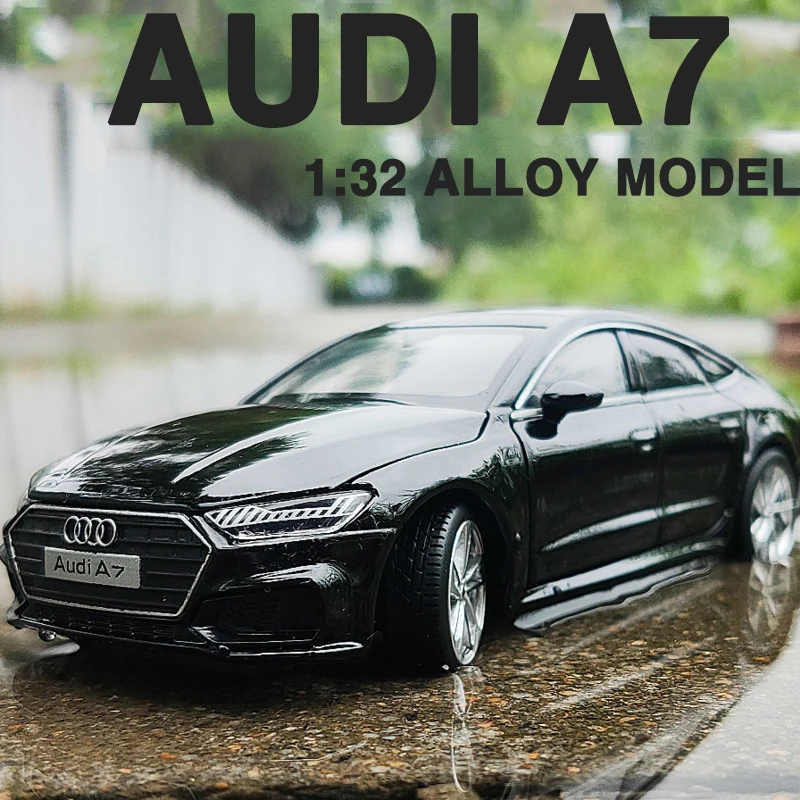 

JKM 1/32 2019 Audi A7 Sedan Alloy Miniature Car Model Toys Diecast Vehicle Replica Enthusiasts Collection For Boys Gifts