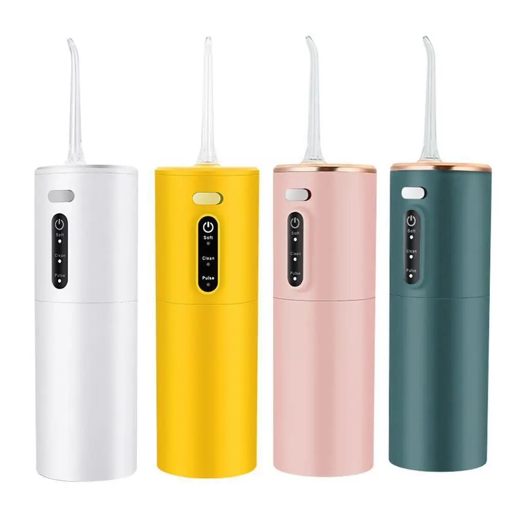 

Portable Teeth Cleaner USB Rechargeable Wireless Irrigator Dental Flosser Teeth Water Irrigator Cleaner Tools W7N3