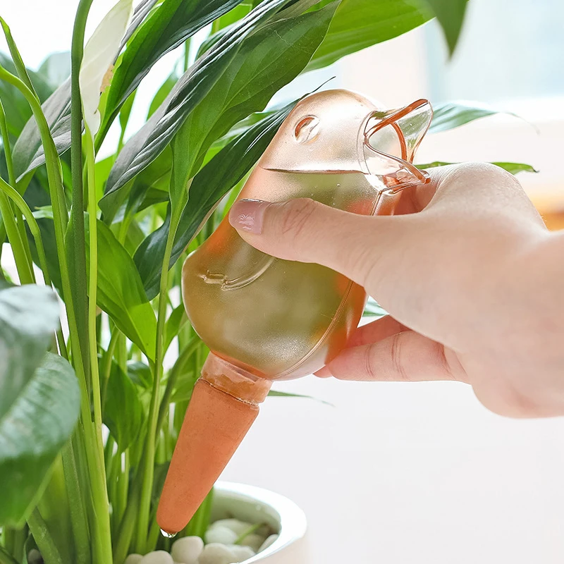 

Автоматическая капельница, прозрачный чайник для полива цветов, птиц, домашних садовых растений
