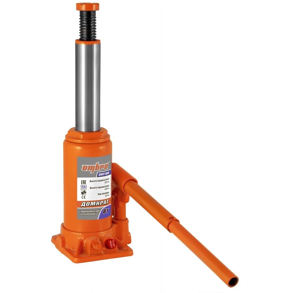 OHT108 Домкрат гидравлический профессиональный 8 т. 200-405 мм |