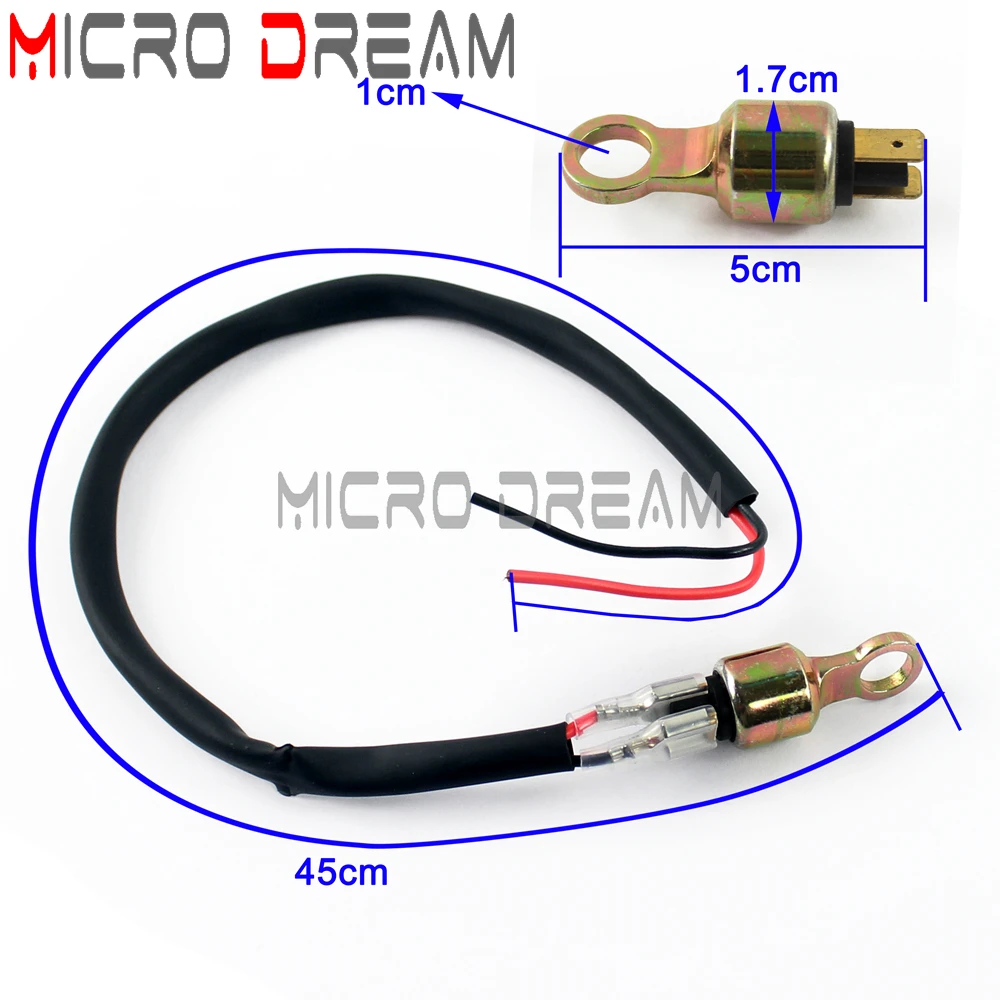 Задний гидравлический стоп-сигнал для мотоцикла 5 см