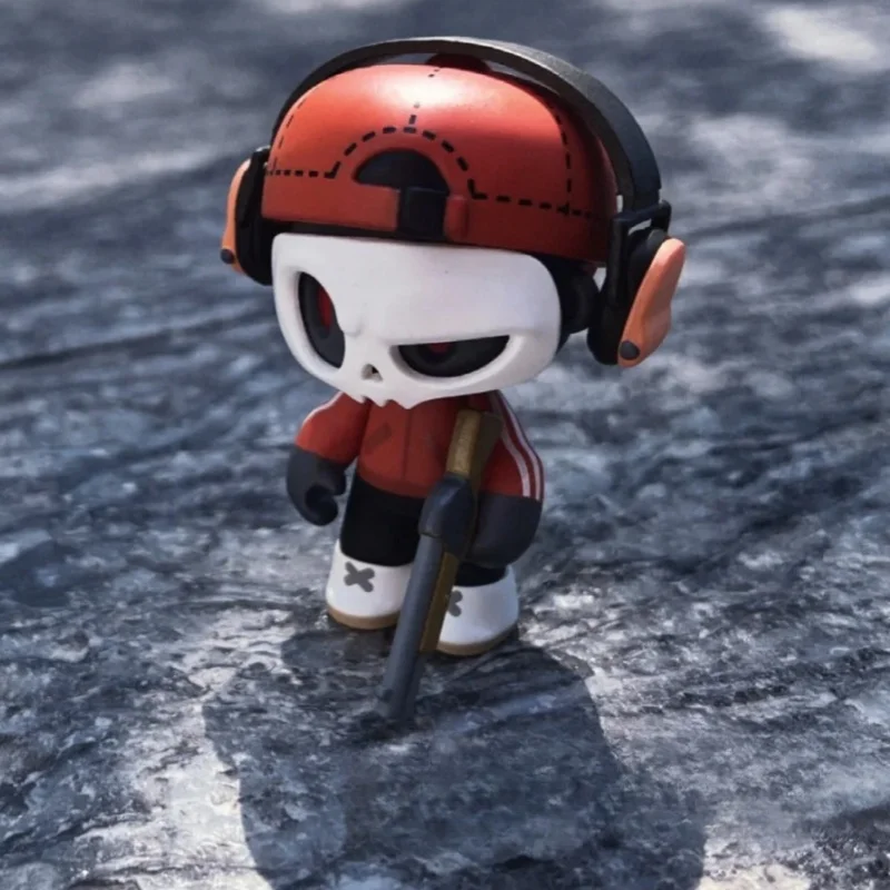 Подлинная серия Mr.Bone Junior First Day слепая коробка мини-фигурка аниме зомби игровой