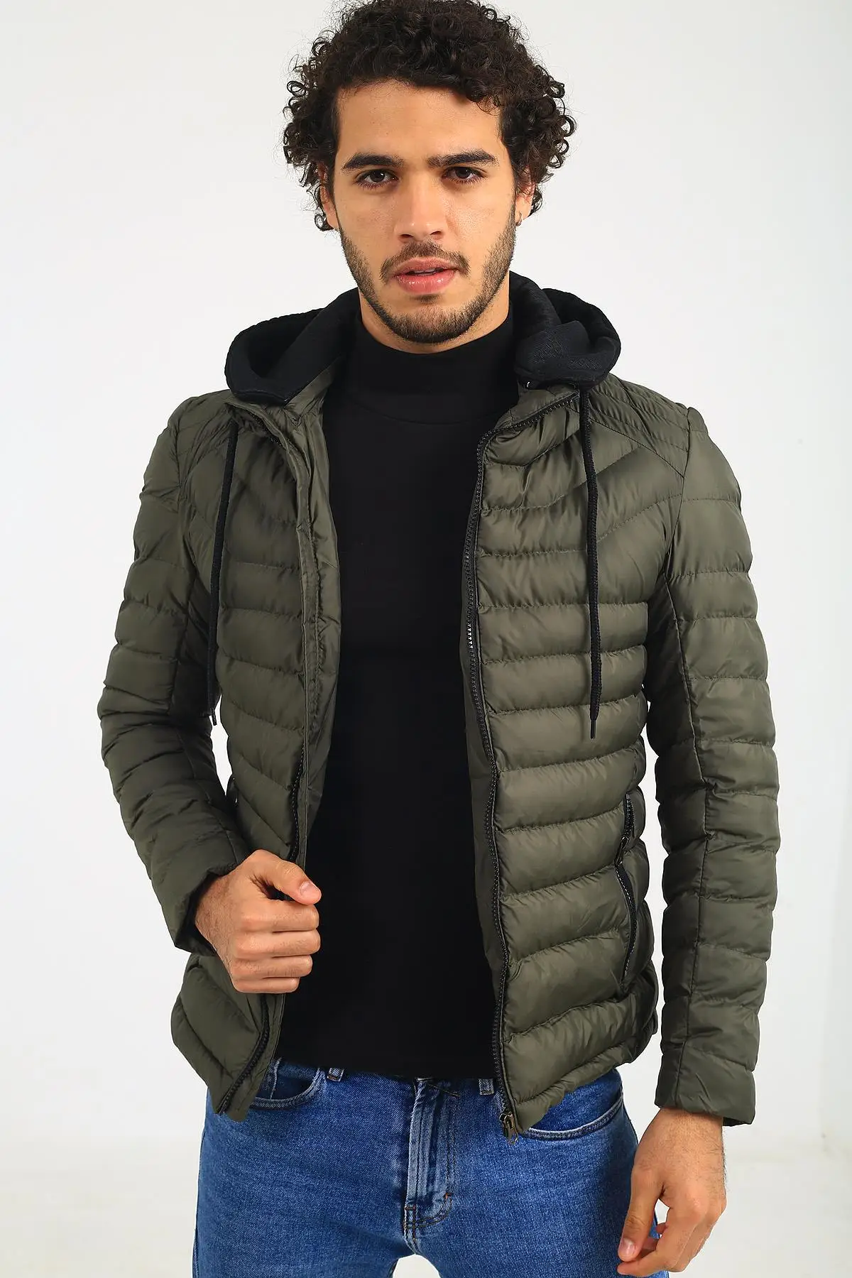 Приталенное Надувное пальто из оксида Lfn