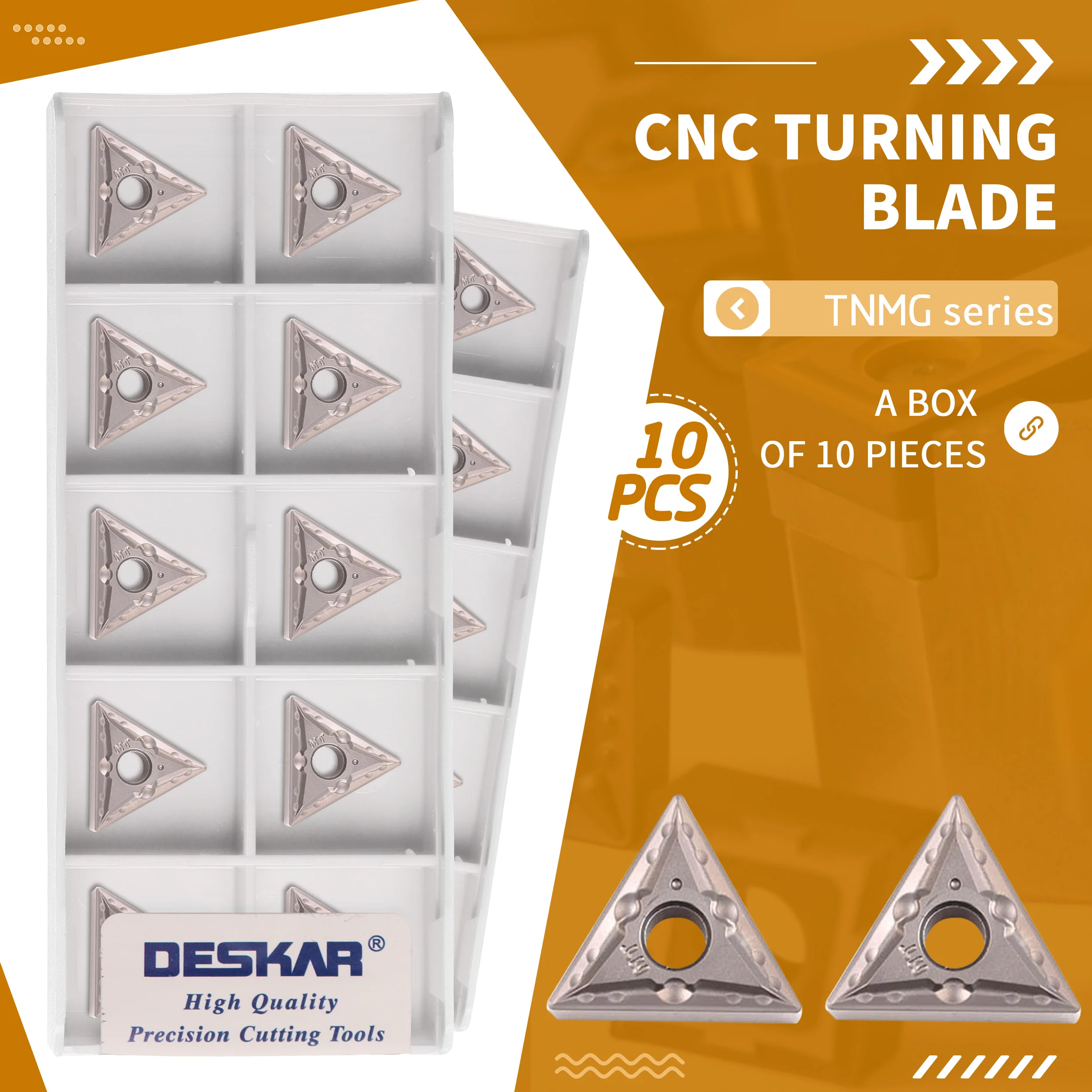 

TNMG160404 MT TNMG160408 MT LF90 High quality Carbide inserts CNC metal lathe tools Turning inserts Suitable for steel cutting