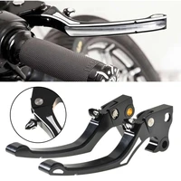 2x motorcycle cnc brake lever clutch levers for harley xl 883 1200 04 13 xl1200 x48 50th anniversary sportster xl50 2007 xr1200