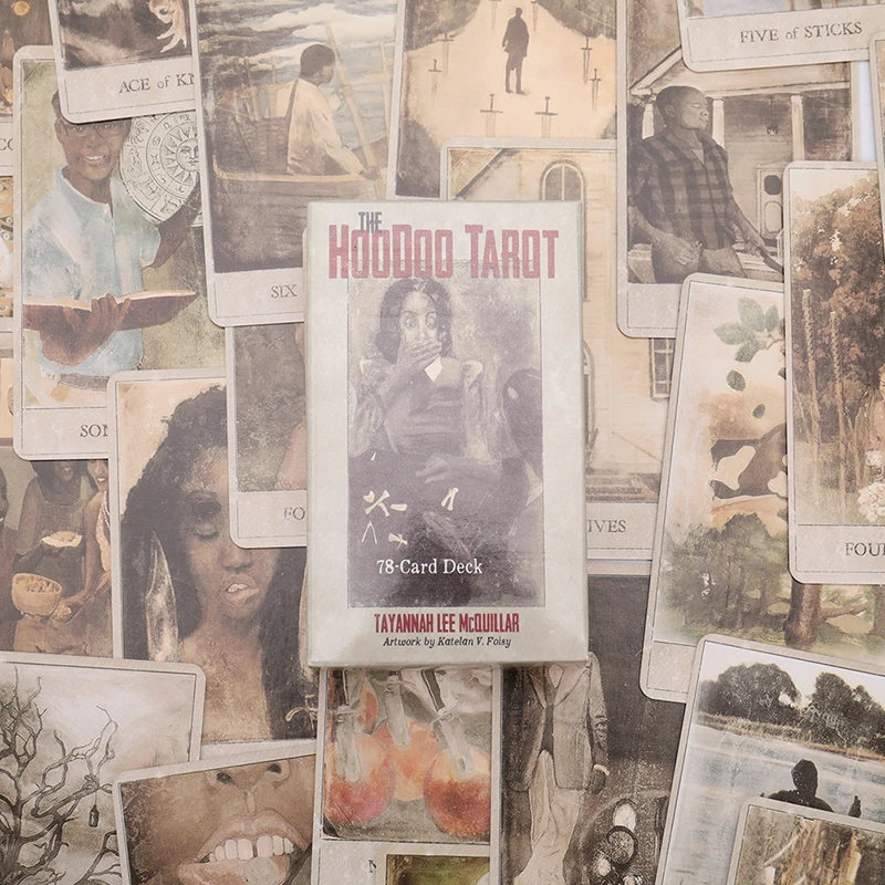 

78Pcs Hoodoo Board Games Deck Table Tarot Guidance Divination Fate Game