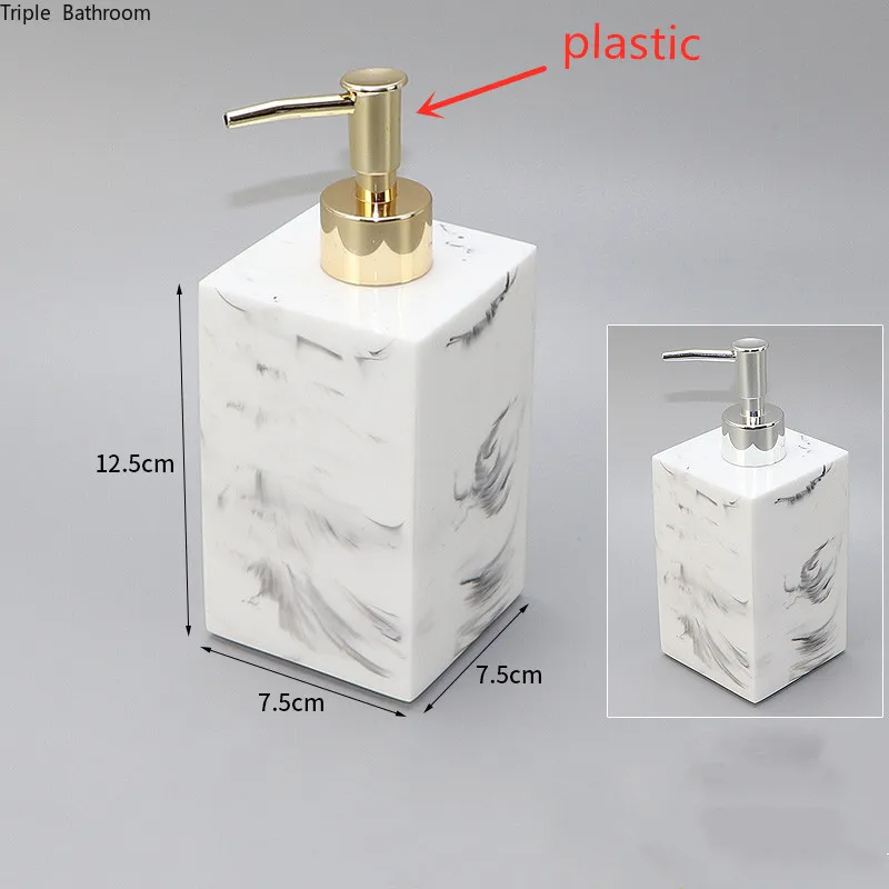 Светильник роскошный семейный набор керамический держатель для мыла зубной