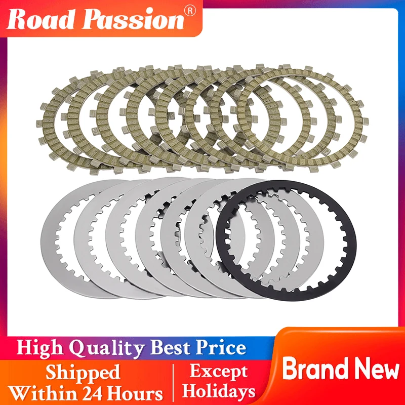 

Road Passion Motorcycle Clutch Friction & Steel Plates Plate Disc Kit For BMW R1200GS R1200R R1200RT R1200RS R1250GS R1250RT TE